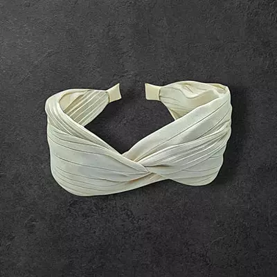 Pleated Twist Headband