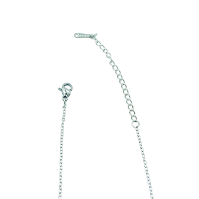 Single Layered Chain - Circled Heart