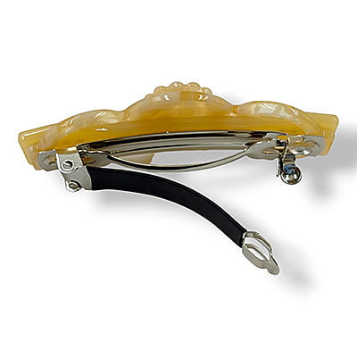 Stylish Belt Yellowish Brown French Barrette Stylish Belt Yellowish Brown French Barrette